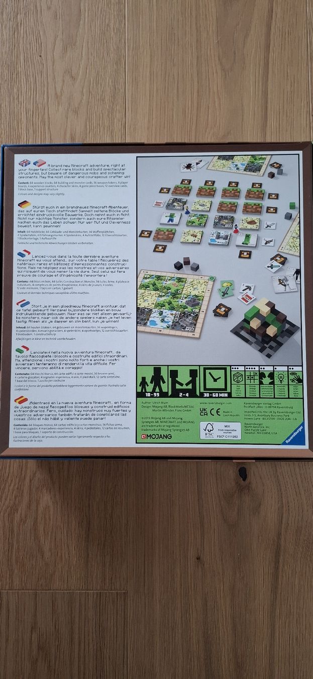 Ravensburger Giochi: Minecraft Spiel gebraucht – Usato da Teufenthal AG venduto da dama72 1