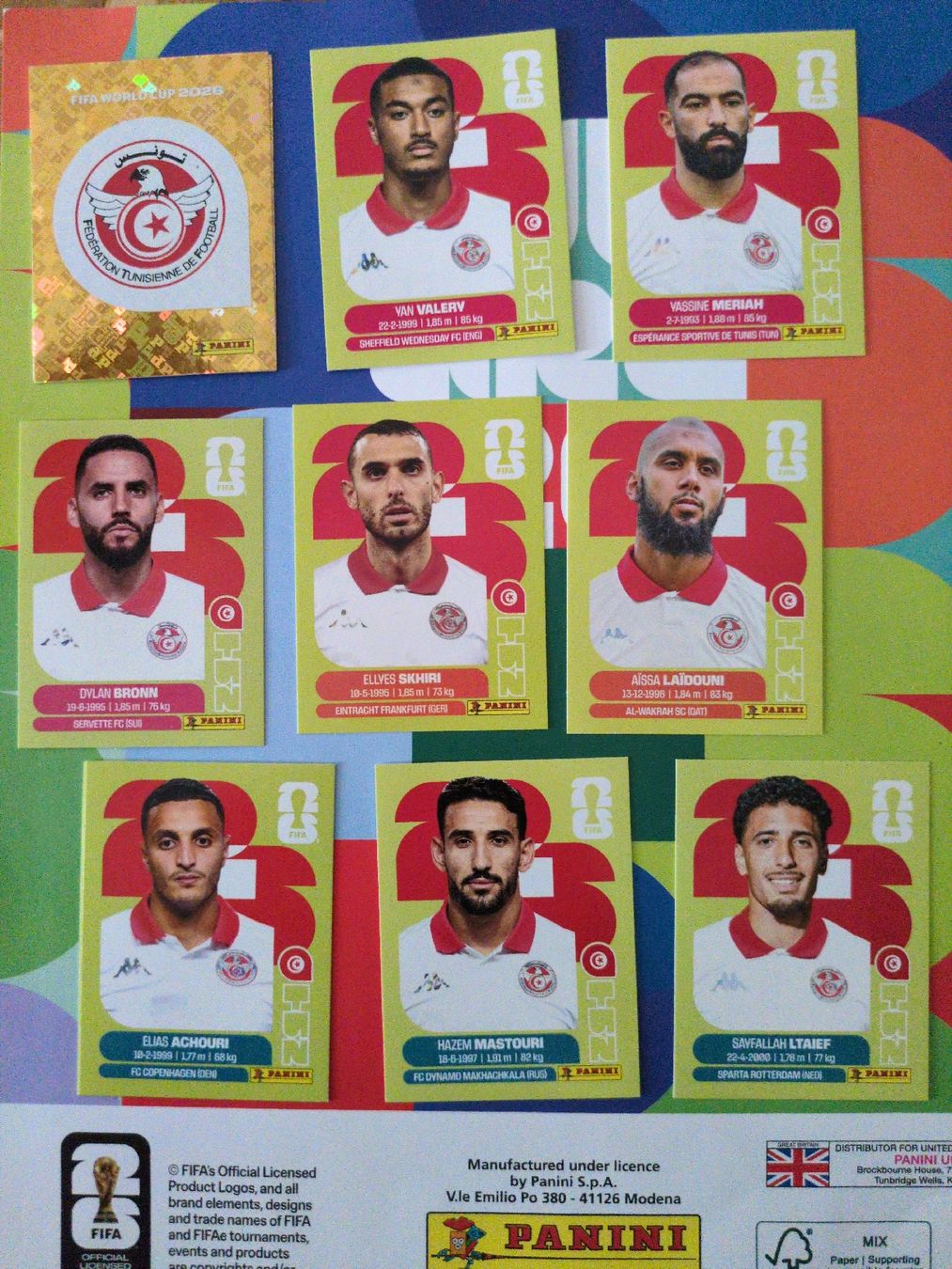 Panini Carte collezionabili: Panini Tunesien Set – Nuovo (secondo la descrizione) da Rapperswil SG venduto da sau_p7ft