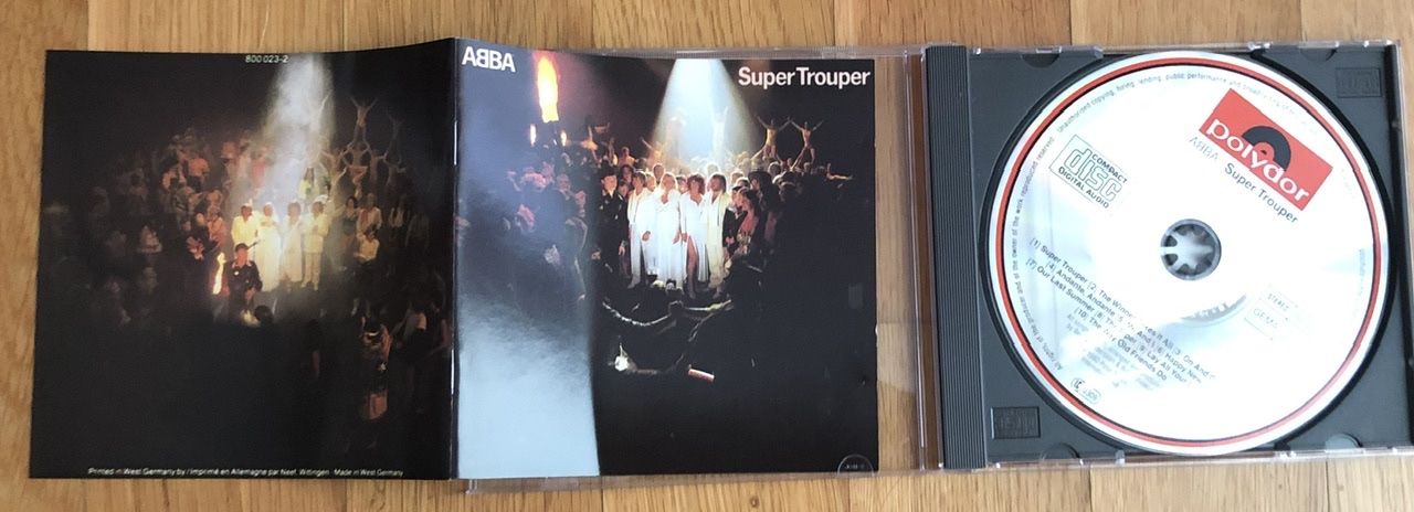CD: ABBA CD Super Trouper Original – Usato da Wettingen venduto da ABBA-Retro 2