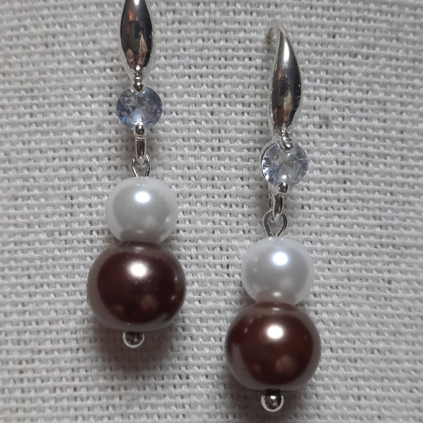 Perle (finte): Elegante Ohrringe mit Perlen, neuwertig – Nuovo (secondo la descrizione) da Solothurn venduto da lsc_pf99 7