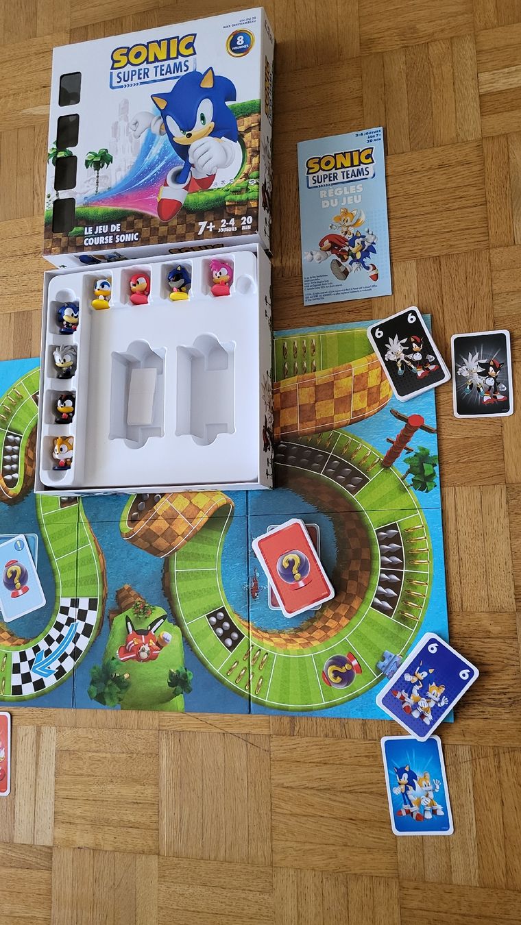 Spiele: SONIC Super Teams / Brettspiel Kompl.! – Neu (gemäss Beschreibung) aus Biel/Bienne von Retrohr 4