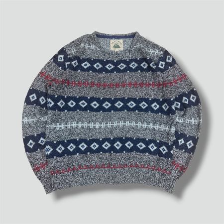 O'Hanlon Mills vintage knitted sweatshirt retro pullover