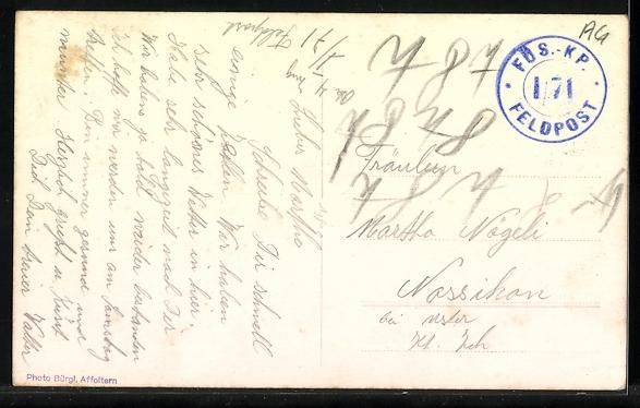 Cartes postales: Islisberg, Restaurant Stutz, Schule, Ort – D'occasion à Berlin par bartko-reher 1