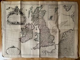 Robert Janvier: Les Isles Britanniques 1769
