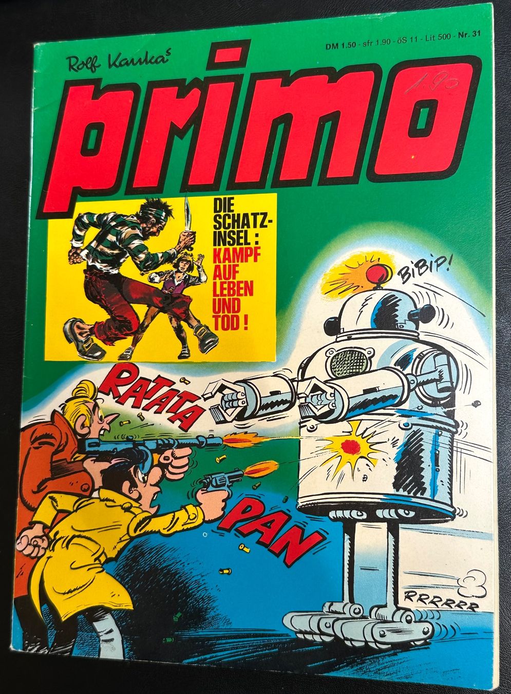 Fumetti: Primo Nr. 31 1973, 100 Comics eingestellt ab 1.- – Usato da Seltisberg venduto da quadartswiss