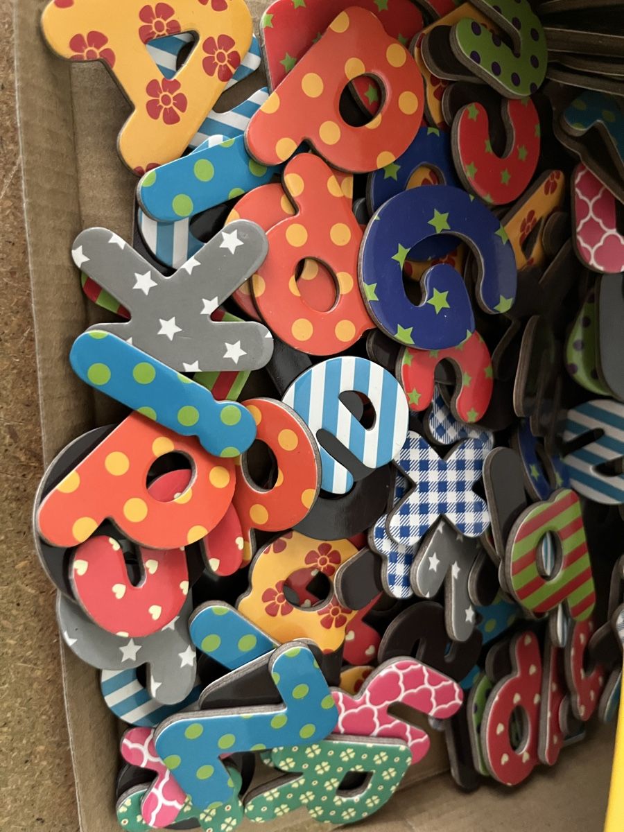 Giochi: Magnet -Buchstaben und Zahlen – Usato da Bülach venduto da Papagei7 1
