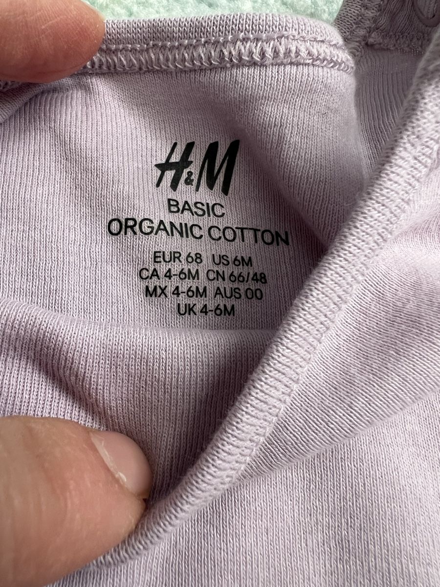 H&M Biancheria intima: 2 x Body kurzarm H&M Grösse 68 – Usato da Ebikon venduto da KarinM02 1