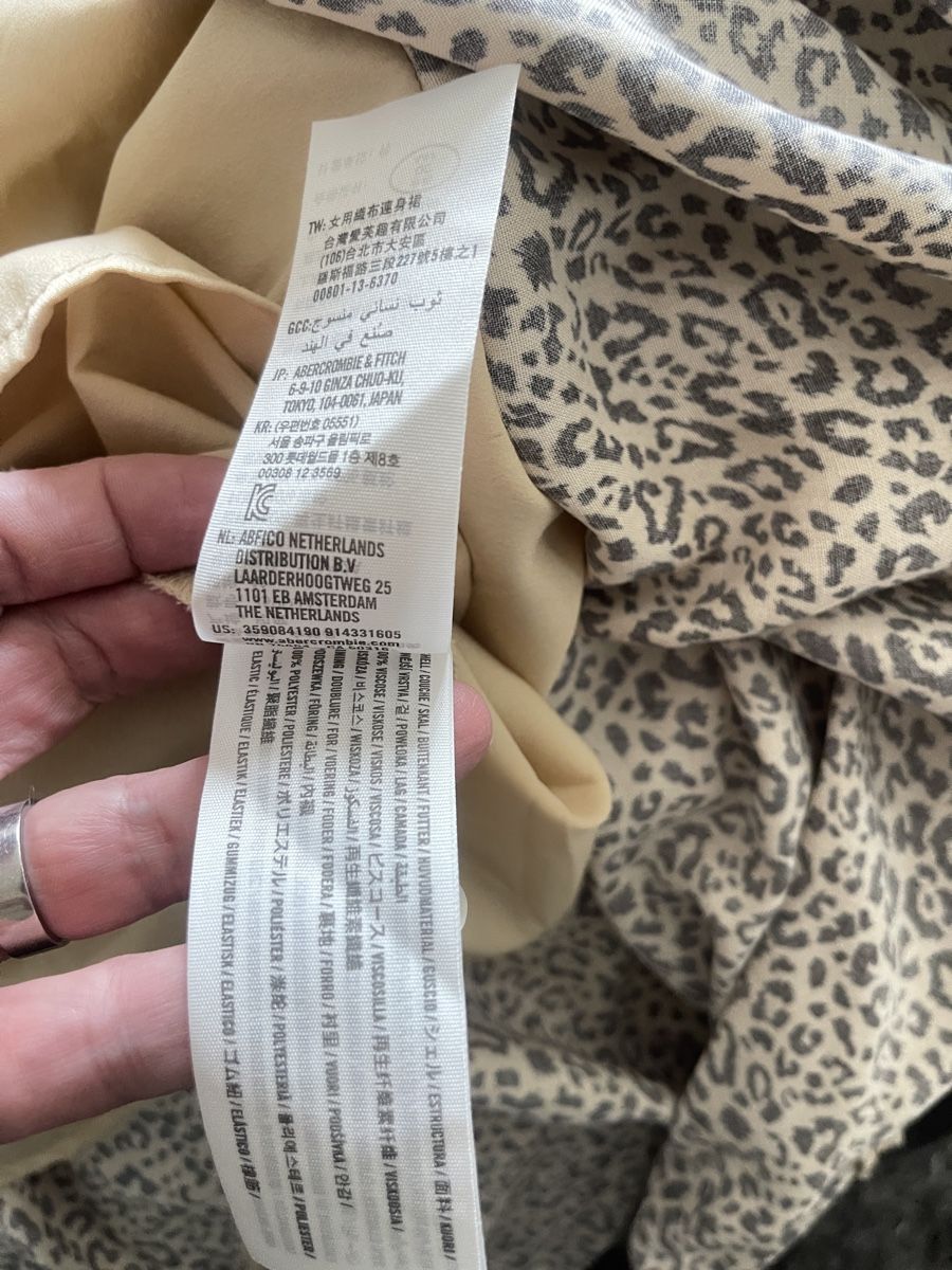 Hollister Vestiti: Leopardenmuster Kleid Gr.M – Nuovo (secondo la descrizione) da Trimbach venduto da Alessia75 7