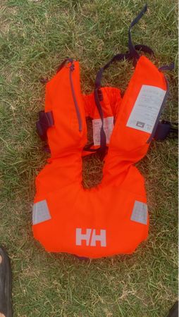 Top Helly Hansen Schwimmweste Kinder, Orange, wie neu!