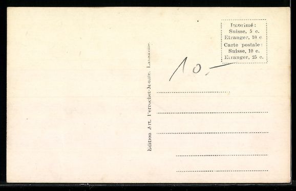 Cartoline postali: Mürren, Wetterhörner, Eiger, Mönch, J – Usato da Berlin venduto da bartko-reher 1