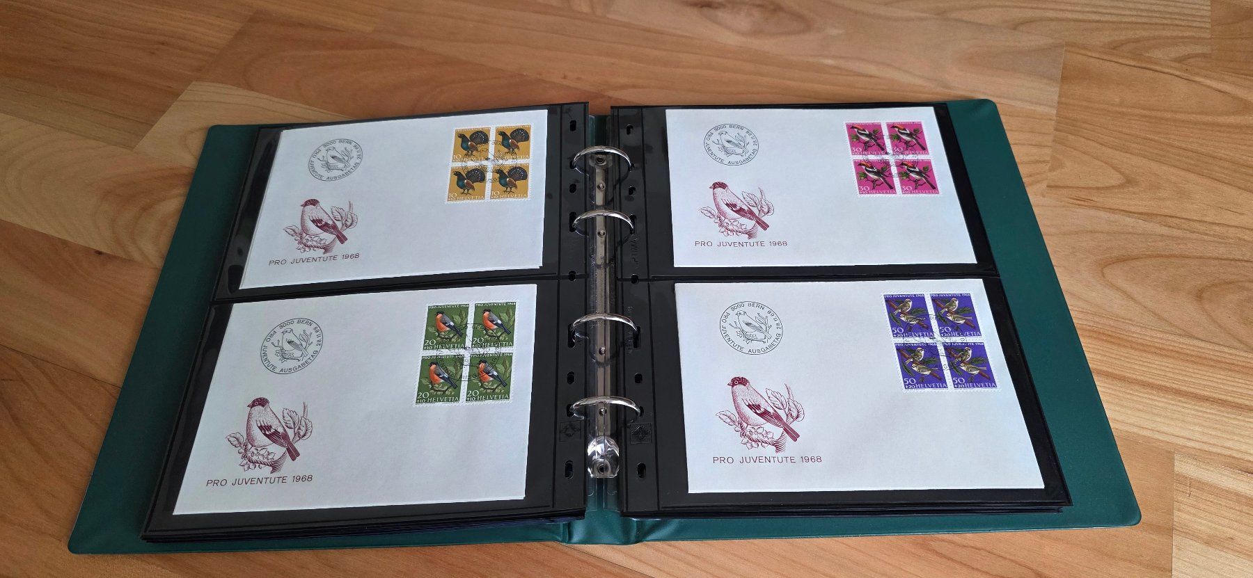 Alle Briefmarken: Briefmarken Pro Juventute 1918 - 2014 – Gebraucht aus Wettswil von Schnuebe 4