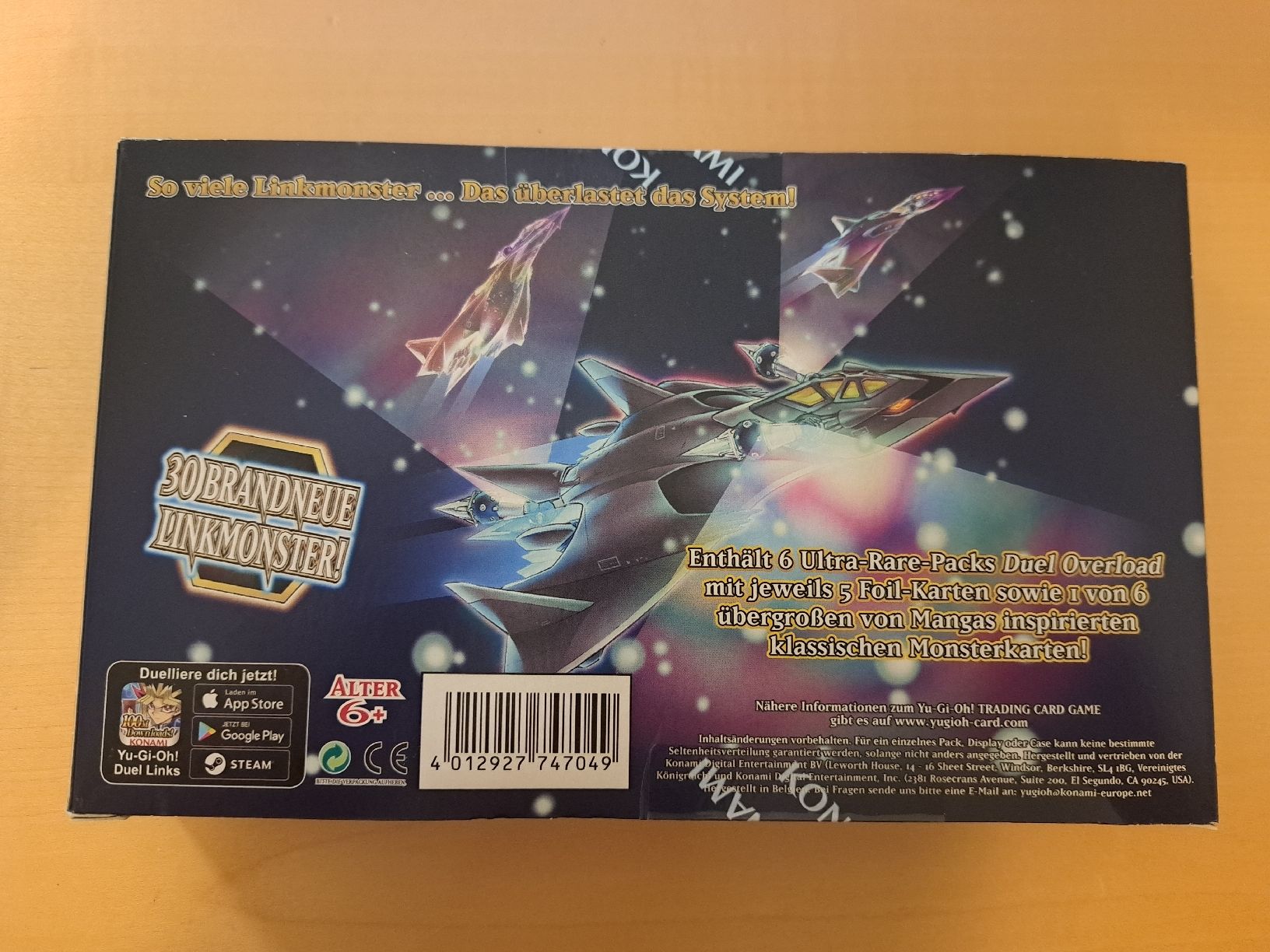 Yugioh Carte collezionabili: YuGiOh Duel Overload Box 1.Auflage – Nuovo e nell'imballaggio originale da Worb venduto da marko_crnac 1