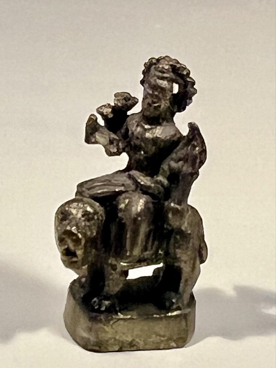 Statuette: Statuette Durga Miniature Bronze Inde Protection – Nuovo (secondo la descrizione) da Genève venduto da DELIRBEADS