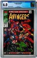 Avengers Annual #2 (1968) Marvel – CGC 6.0 Silver Age!