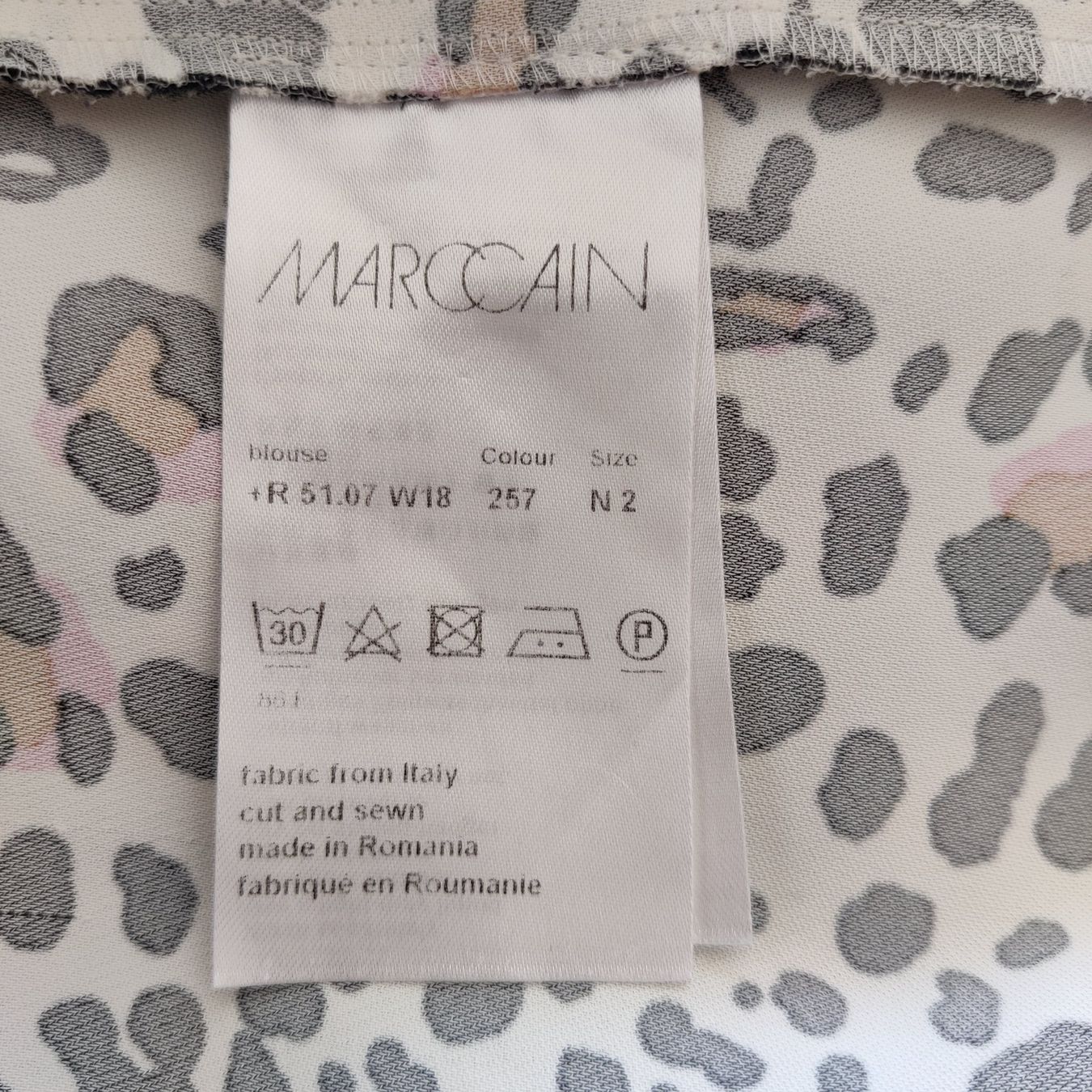 Marc Cain Camicette: MARC CAIN edle Bluse Tunika Shirt Leopard Gr.N2/36 – Usato da Winterthur venduto da Lotusherz 6