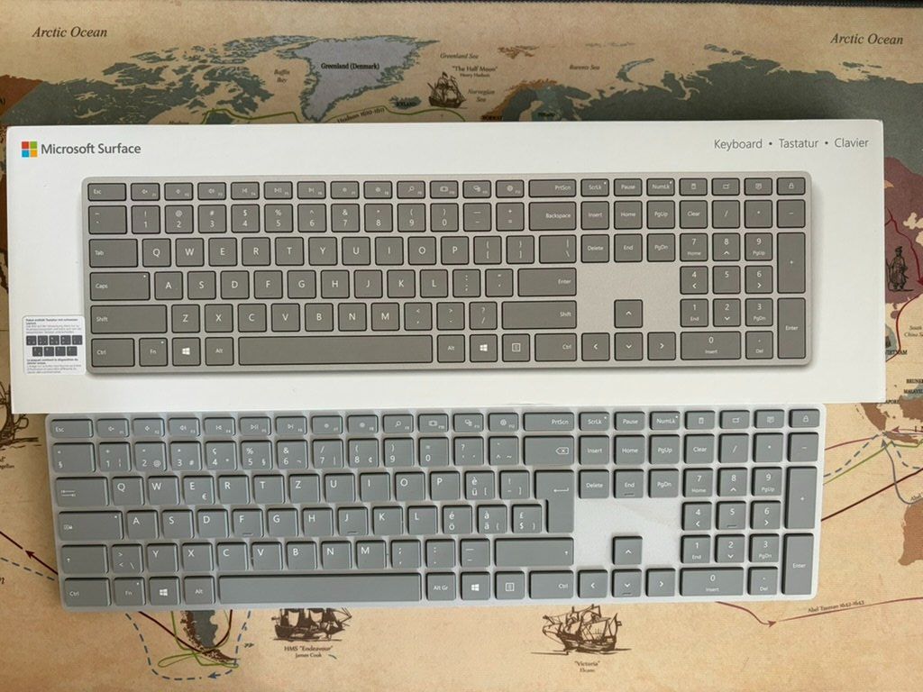 Microsoft Tastiere: Microsoft Surface Tastatur – Usato da Unterägeri venduto da sam_g6ng