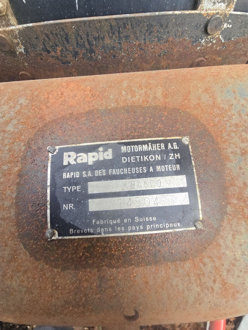 Rapid Tutte le macchine: rapid mit schneepflug – Difettoso da Freidorf TG venduto da baumigg 1