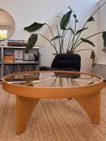 Couchtisch Stockholm Eichenfurnier/Glas