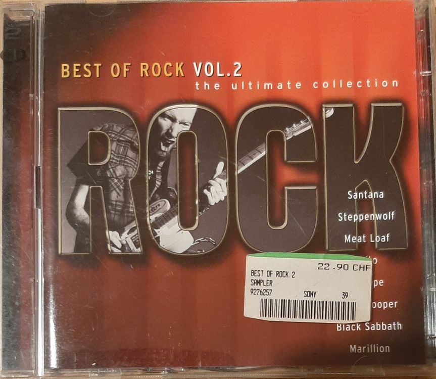 Rock - Ultimate Best Of Rock Vol.2, CD Rock Compilation 2000 (Gebraucht ...