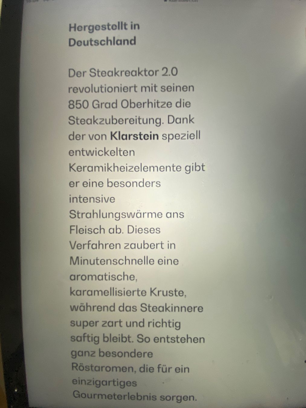 Grills: Hochtemperatur Grill Klarstein – Neu (gemäss Beschreibung) aus Uerikon von Vonkamo 8