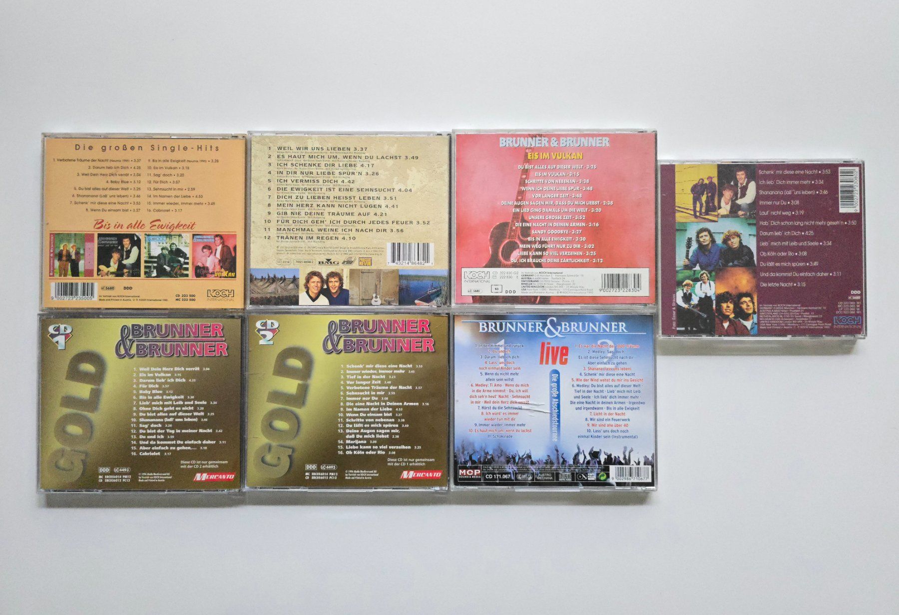 CD: 8 CD Brunner&Brunner – Usato da Dättlikon venduto da Wundertuete_ 1