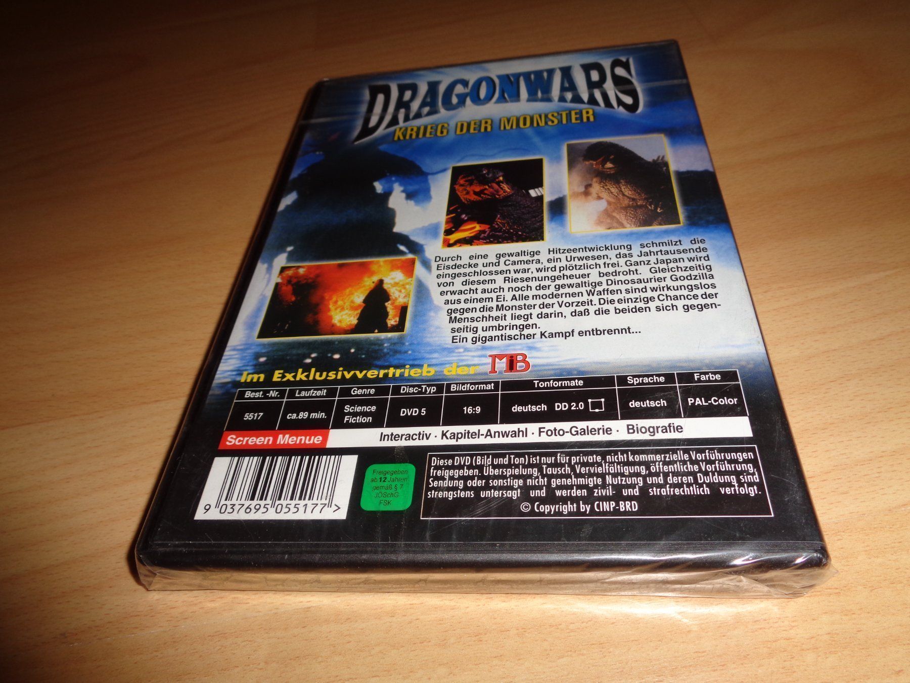 Tutti i DVDs: Dragonwars  - Krieg der Monster DVD NEUWARE – Nuovo e nell'imballaggio originale da Olten venduto da Disc-Verkauf 1