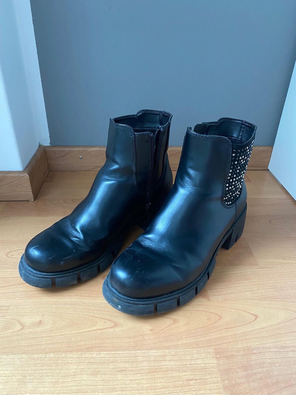 Graceland Scarpe da donna: Stiefeletten schwarz mit Glitzer – Usato da Zürich venduto da Anna.Shines