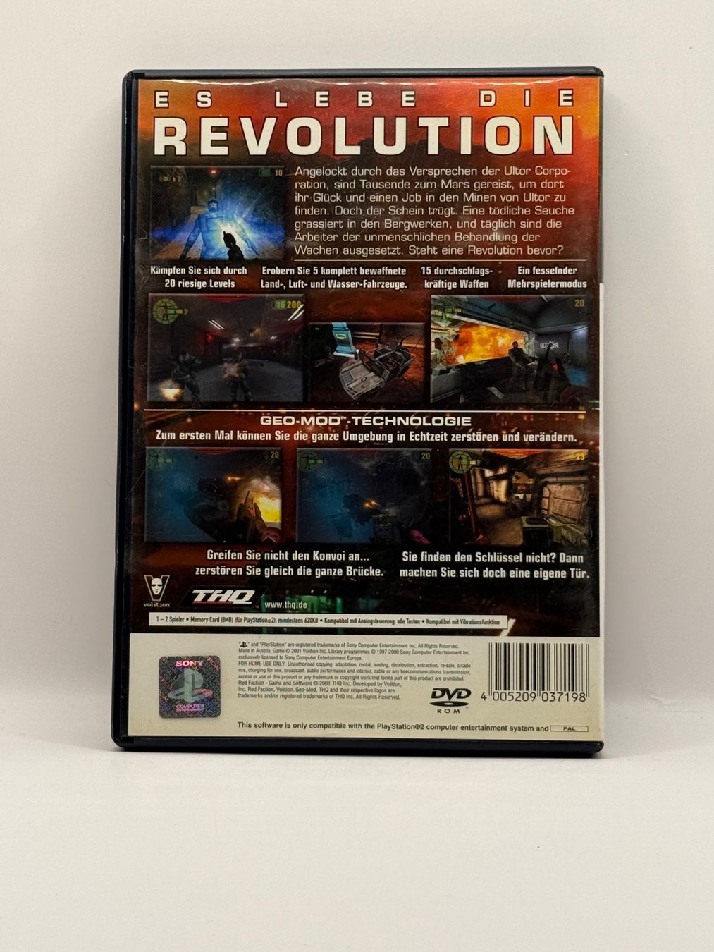 Giochi: Red Faction - Playstation 2 - CIB – Usato da Dietikon venduto da gab_qz7y 1