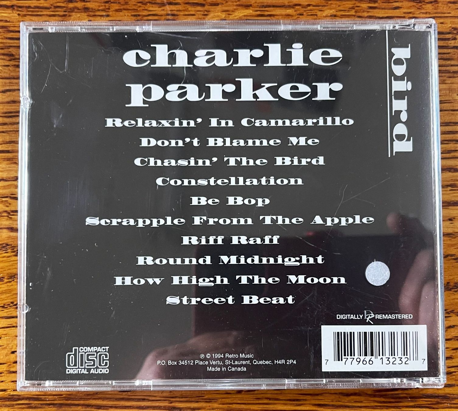 CDs: CHARLIE PARKER: The Bird CD – Gebraucht aus Oftringen von Vucki 1