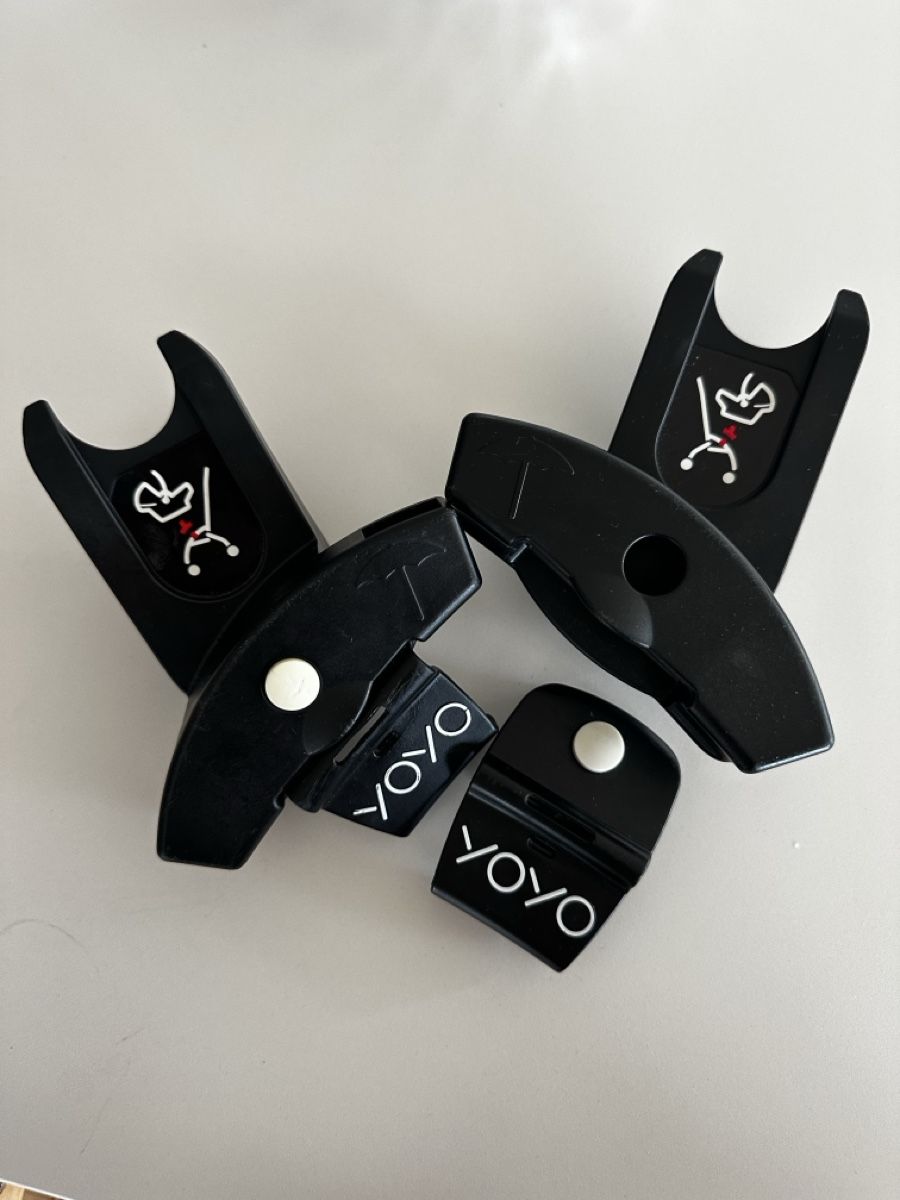 Babyzen Carrozzine: YOYO Kinderwagen Adapter-Set schwarz gebraucht – Usato da Ried-Brig venduto da Beschastnykh
