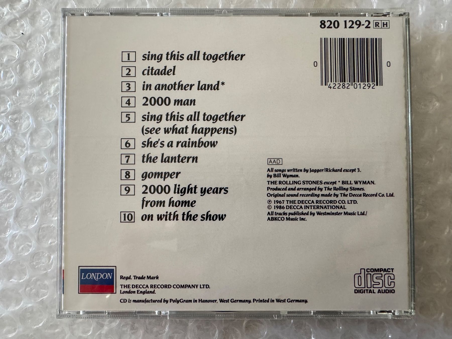 CD: The Rolling Stones - Their satanic Majesties Request – Nuovo (secondo la descrizione) da Duggingen venduto da Kisha010 2