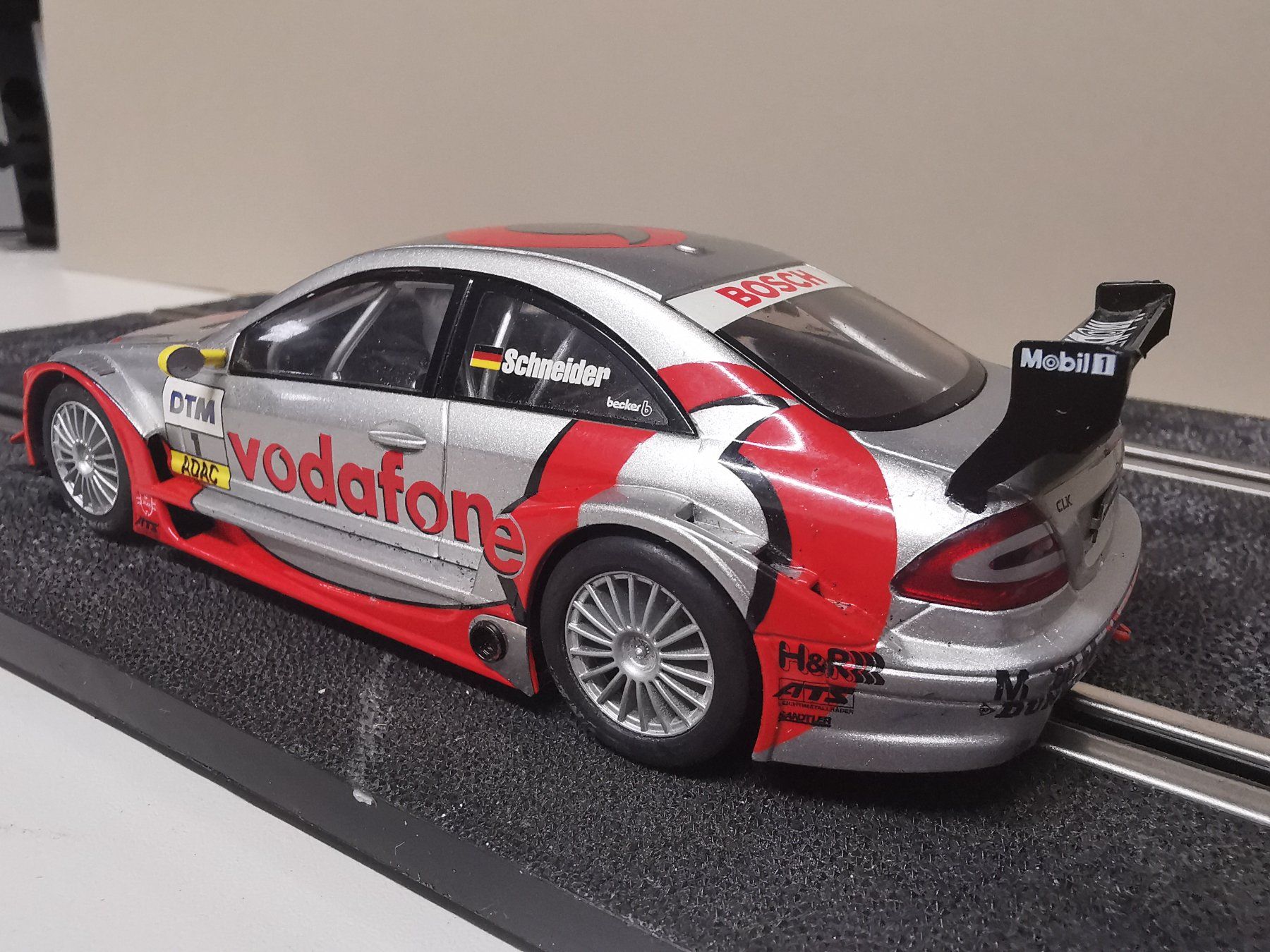 Piste: Scalextric Mercedes CLK   1/32 – Usato da Winterthur venduto da Lonpos1 2