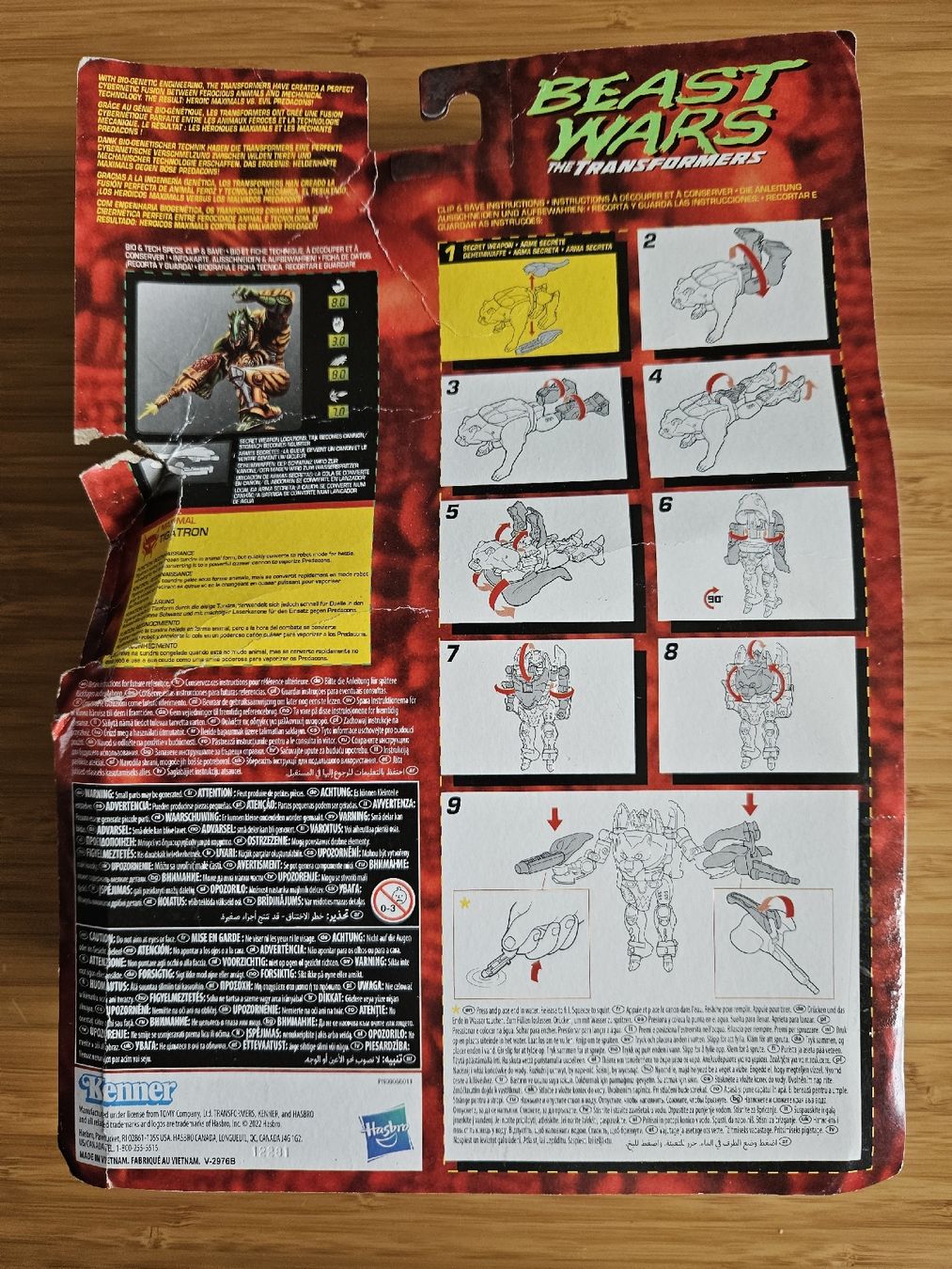 Hasbro Figuren: Transformers Beast Wars Tigratron – Neu (gemäss Beschreibung) aus Sarnen von rockola02 1