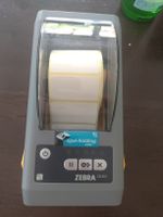 Zebra ZD410 Etikettendrucker neuwertig mit Rollenhalter