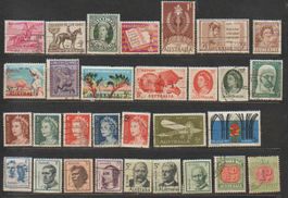 Australie lot divers millésimes 1900-1960