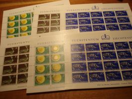 Liechtenstein, Bogensatz Landesmuseum 1971,  ** + ET-o + FDC