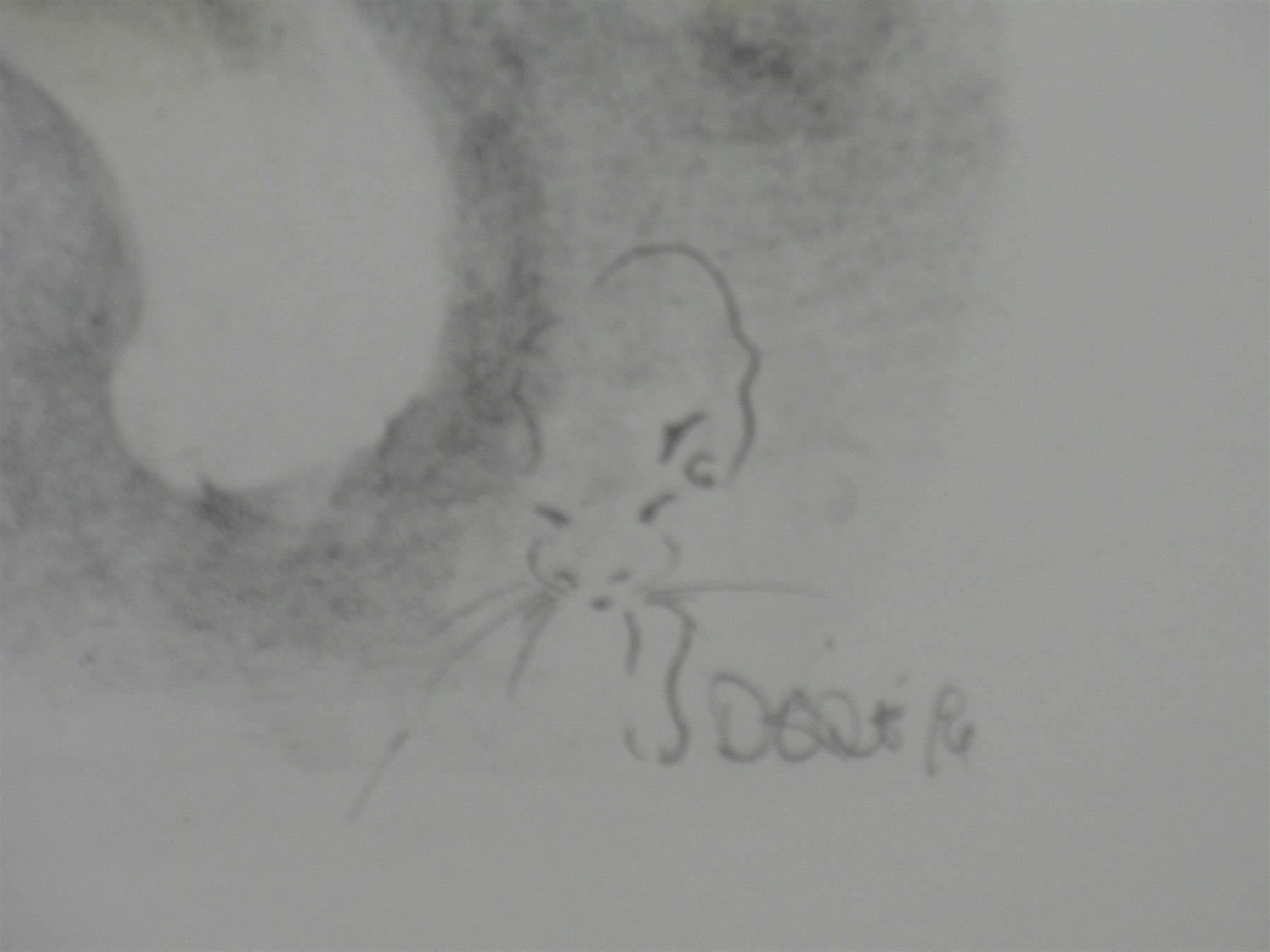 Grafiken & Lithographien: Dede Moser Orig.-Lithographie LES VOILA – Neu (gemäss Beschreibung) aus Weinfelden von Kunst2010 2