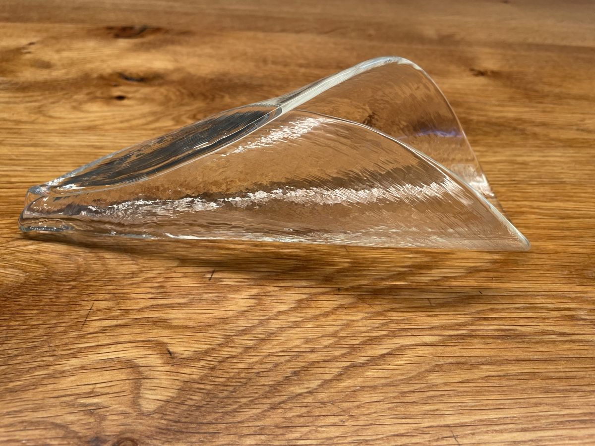 Glasi Hergiswil Schalen: Hergiswiler Glasi Glas Tüte 21cm – Gebraucht aus Niederbüren von poschti 6