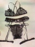 Launge set di biancheria intima con reggicalze-M/L-nuovo