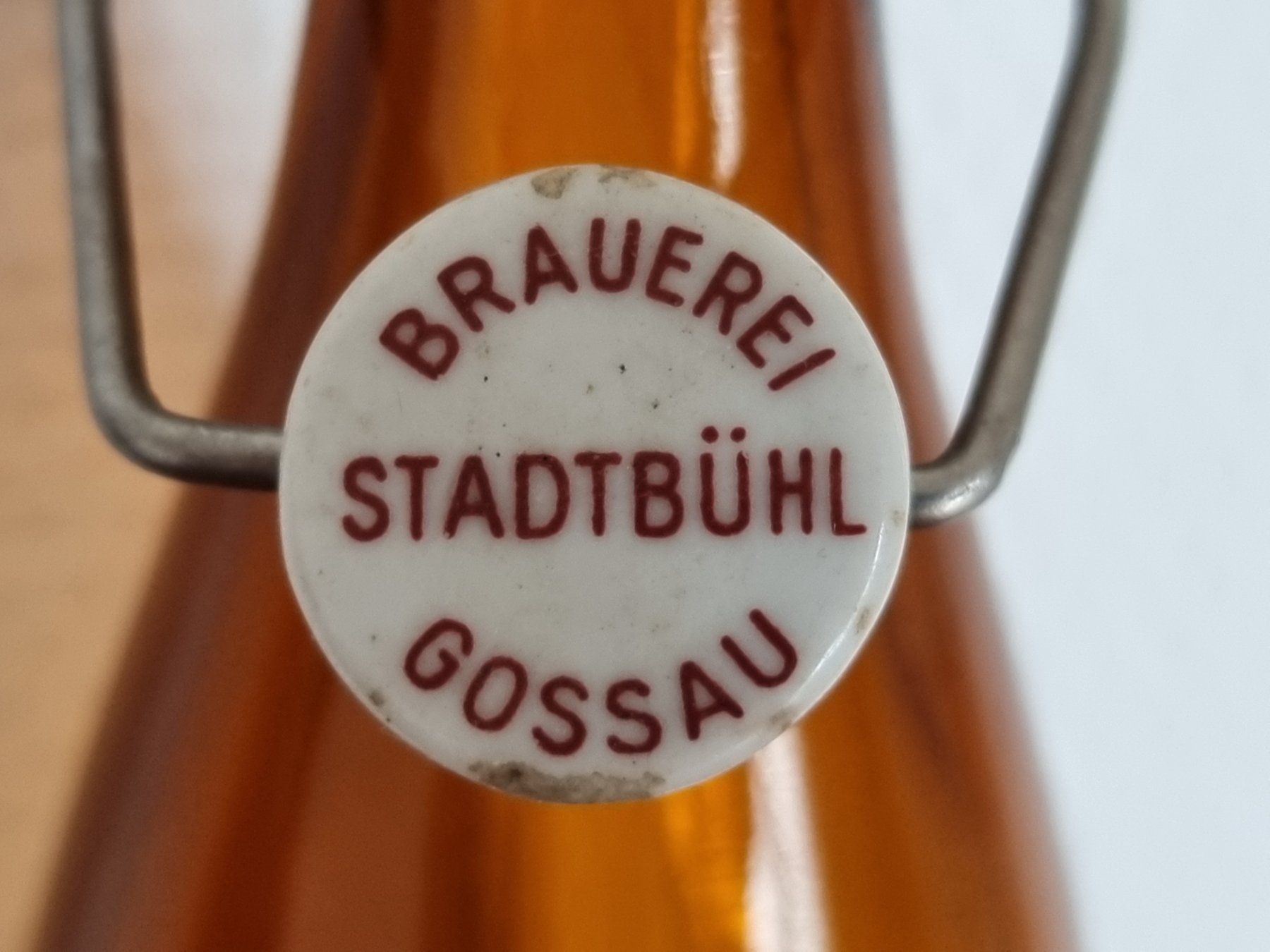 Bicchieri, Caraffe & Bottiglie: Stadtbühler Bier Gossau Bierflasche 1970 – Usato da Lommis venduto da 0815undmehr 2