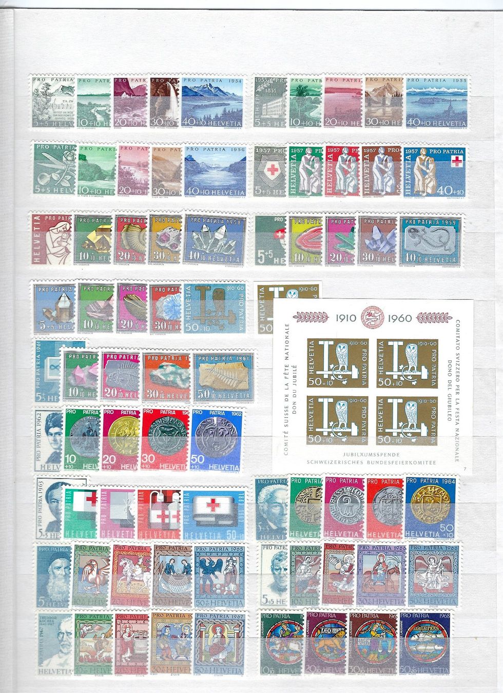 Alle Briefmarken: 1938-2005 Pro Patria Sammlung postfrisch    15752 – Gebraucht aus Lunden von Animus999 1