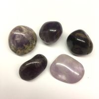 Amethyst - Trommelsteine - Set