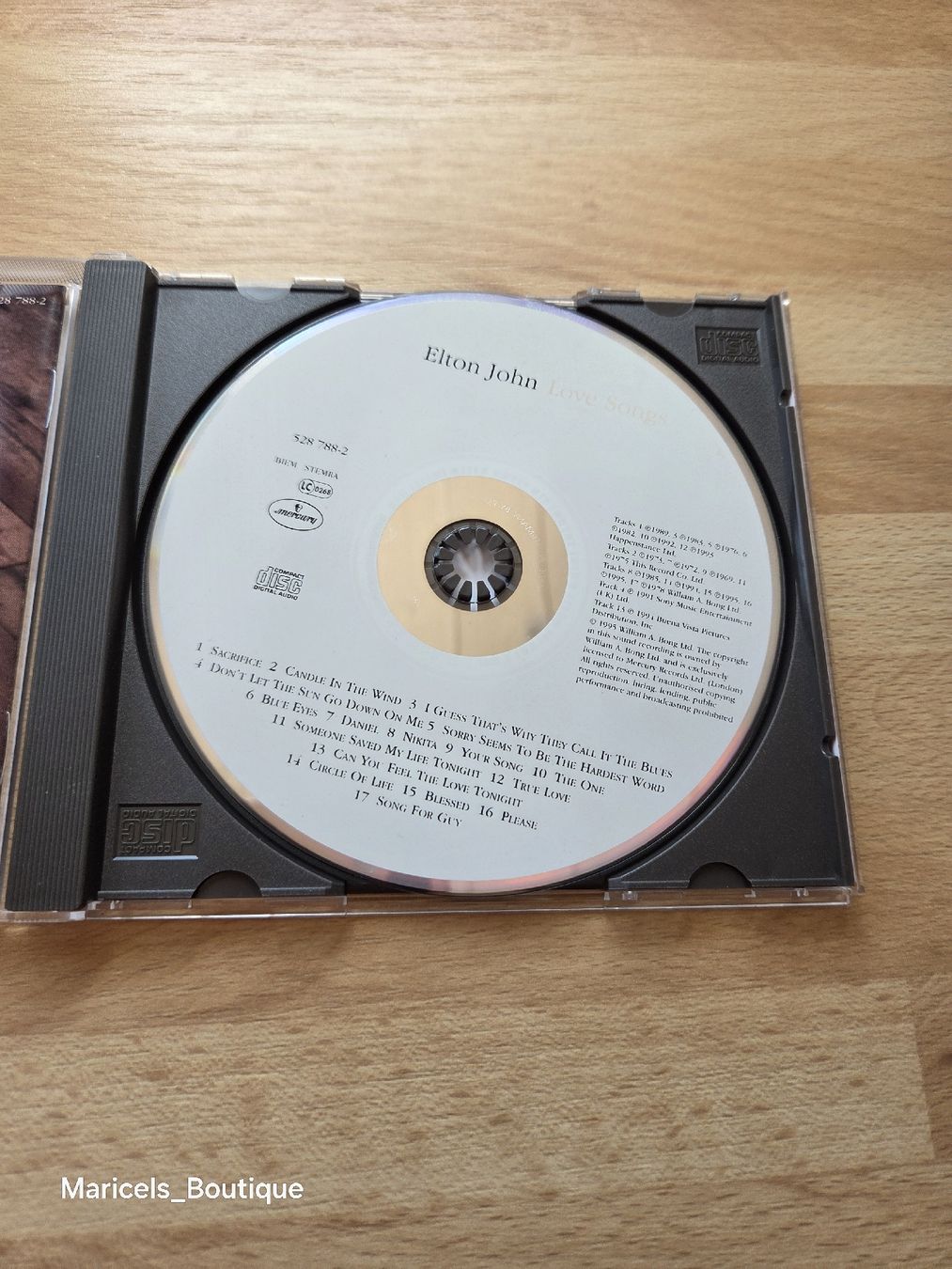 CDs: Elton John Love Songs CD good condition – D'occasion à Winterthur par Maricels_Boutique 3