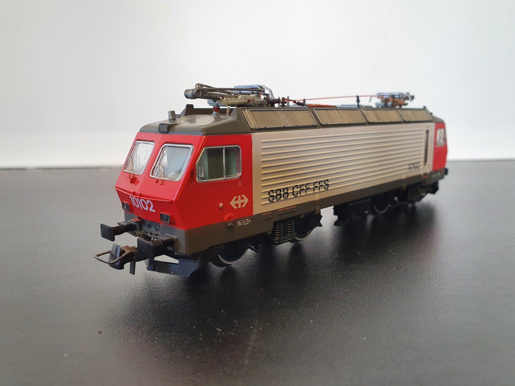 Roco Modellini di ferrovie: ROCO:AC: SBB Re 4/4IV 10102 TOP/OVP – Usato da Biglen venduto da taunus82