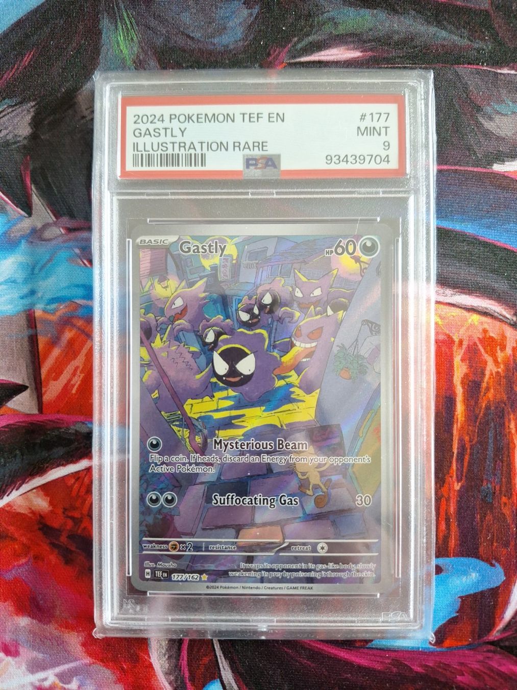 Pokémon Carte collezionabili: Gastly - Temporal Forces - Nebulak - PSA 9 – Usato da Altstätten SG venduto da GGsGameshop