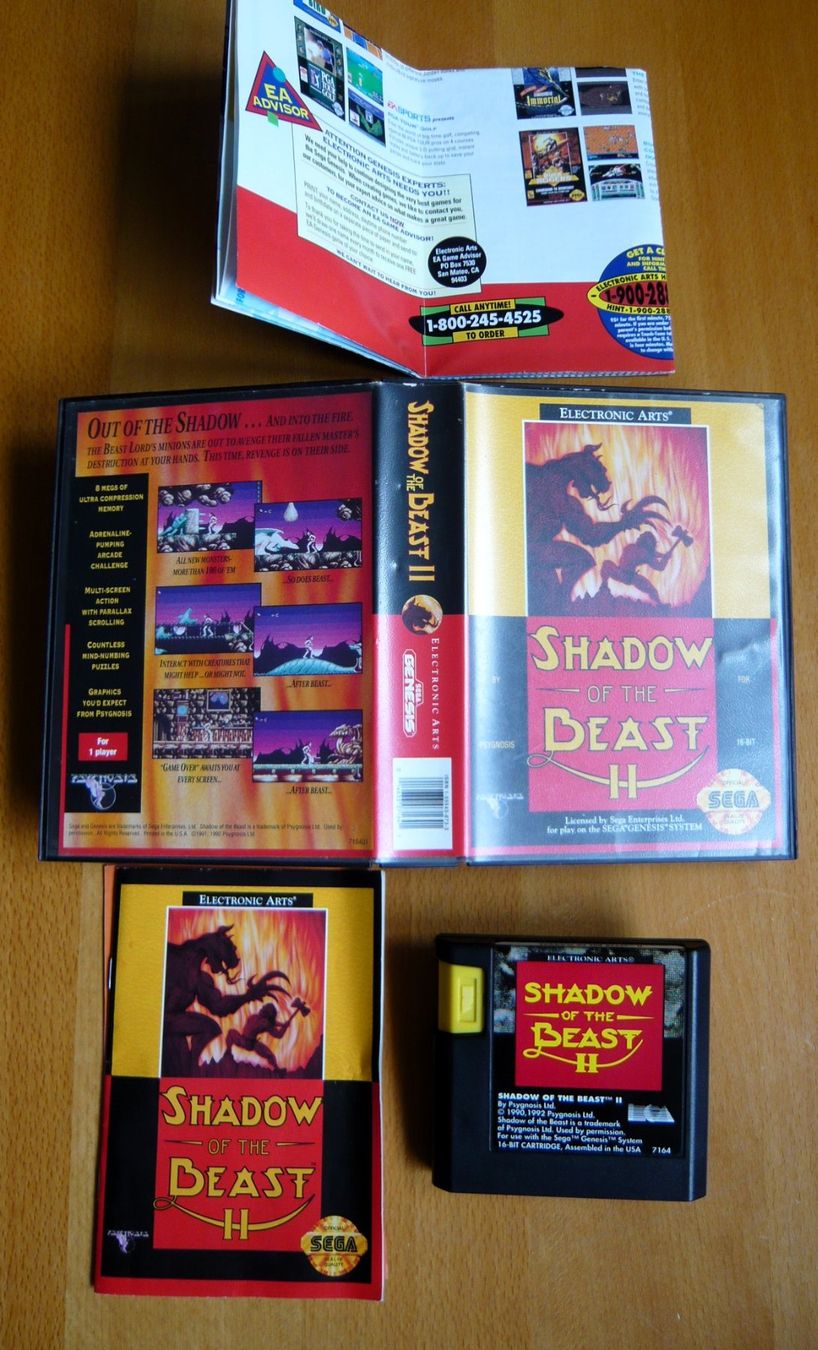 Sega Giochi: Mega Drive : Shadow of the Beast 2 - Genesis – Usato da Onex venduto da Jaguar1986 3