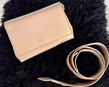 Pieces Umhängetasche, neuwertig, beige - Top Herbst Accessoi