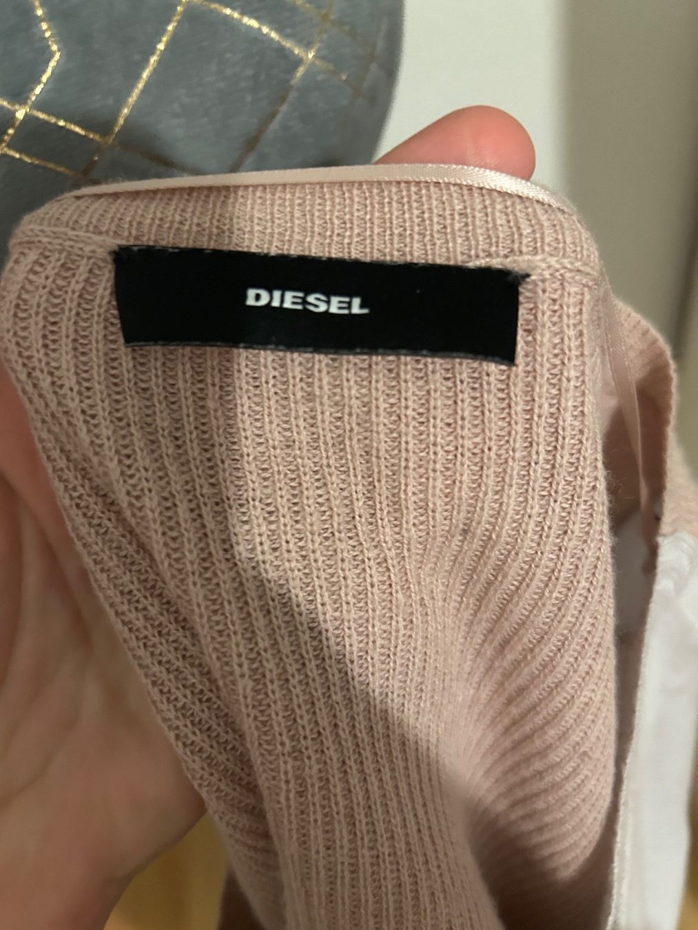 Diesel Vestiti: New DIESEL Kleid Rosa/Grau – Nuovo (secondo la descrizione) da Zumikon venduto da NG_79 5