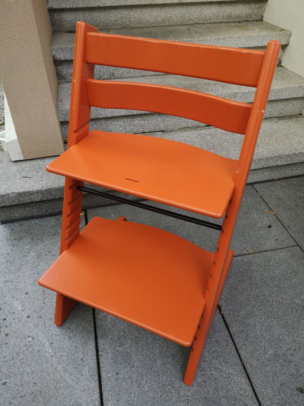 Stokke Seggioloni: ORIGINAL TRIPP TRAPP VON STOKKE, NEUES MODELL – Usato da Sissach venduto da Megane21 1