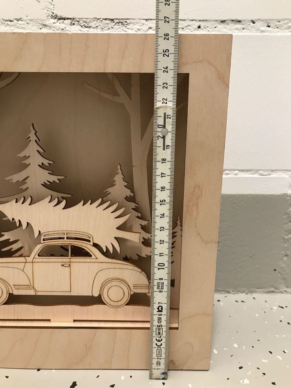 Articoli in legno: Holzbild Weihnachten – Nuovo (secondo la descrizione) da Kirchberg SG venduto da DFLW 1